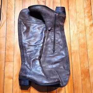 Vince Camuto VC-BENDRA mushroom brown high leather boots